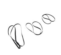 Operitacx 3pcs Phonograph Turntable Belt Replacement Set Video Drive Belts for Record Player Suitable for Vinyl Recorders and Phonograph Accessories