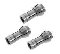 Operitacx 3pcs Pneumatic Die Grinder Collet Set Wear Resistant Rotary Tool Adapter for Jewelry Engraving Precise Clamping for Fine Grinding Enhanced Stability and Streamlined Tool Change