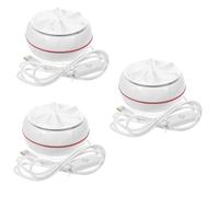 Operitacx 3pcs Portable Washer Mini Washing Machine for Travel Small Laundry Machine for Clothes Usb Powered