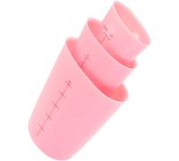 Operitacx 3pcs Resin Measuring Cups Silicone Epoxy Cups with Scale 125ml 250ml 500ml Practical Easy Operation for Professional and Beginner Crafting DIY