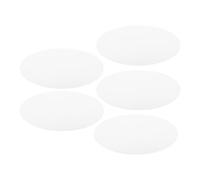 Operitacx 3pcs Round Frosted Acrylic Diffuser Panels 6.5" Diameter 1mm Thick White Light Diffuser Covers for LED Lamps Softens Harsh Light and Provides Optimal Diffusion for Decorative