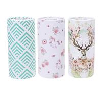 Operitacx 3pcs Round Tissue Dispenser Car Supply Paper Multi-Function Fresh Touch Daily Accessory for Travel and Other Place A Tissue Box for Car is Needed Random Style