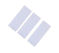 Operitacx 3pcs Socket Organizer Self Adhesive Power Strip Fixator for Wall Mounting for Wifi Routers Adapters and More Easy Installation No Drilling Required White