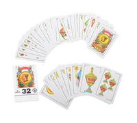 Operitacx 3pcs Spanish Playing Cards Deck for Family Gatherings and Parties