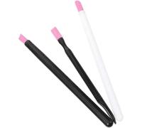 Operitacx 3pcs Trimmer Nail Files Sturdy Pen Double-Headed Abs Manicure Tool Nail Cleaning Gentle Cuticle Remover for Expert Use Assorted Style