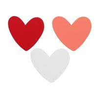 Operitacx 3pcs Vintage Heart-shaped Brooch Pins for Women, Red Enamel Zinc Alloy Lapel Pins with Stylish Flexibility and Fade Resistance, for Valentine’s Day Party Hat Accessories