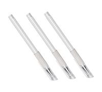 Operitacx 3pcs Waterproof Lip Mapping Pen Tattooing Mapping Tool with White Plastic Body for Professional Salon Using and Position Makeup Brows