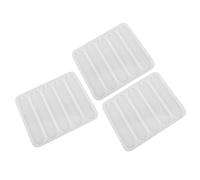 Operitacx 3pcs Wide Rectangle Silicone Bookmark Resin Mold for DIY Epoxy Casting Smooth Surface Craft Moulds for Bookmarks Pendants and Decorative Gifts for Classroom and Party Use