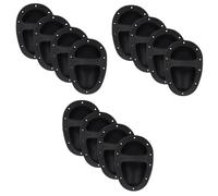 Operitacx 3sets 4pcs Speaker Carry Handle Durable Replacement Side Handle for Easy to Install Audio Cabinet Grip Versatile Use for Garage Doors and Fences 4pcs*3