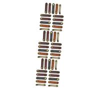 Operitacx 3sets Leather Cable Organizer Cord Management Straps with Snap Button Design for Earphones and Data Cables Practical Winding for Travel and Home Storage 15pcs*3