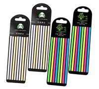 Operitacx 4 Boxes Fluorescent Colored Sticky Tabs Pet Transparent Reading Strips for Annotating Books and Notebooks Reusable Page Markers for Dyslexia Support Soft Texture Portable and Multi