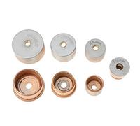 Operitacx 4 Pairs Ppr Non Stick Hot Melting Machine Die Heads for Plastic Welding Machine Water Based Coating Durable and Easy to Install Includes Molds for Plumbing Supplies