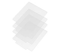 Operitacx 4 Pcs Acrylic LED Light Plates with Base, Creative DIY Rectangular Lamp Sheets for Bedroom Night Light Display, Lightweight and Portable Acrylic Lamp Cards