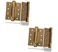Operitacx 4 pcs Heavy Duty Self Closing Door Hinges Screen Door Hinges for Residential and Commercial Use