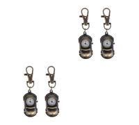 Operitacx 4 Pcs Vintage Car Shaped Pocket Watch with Chain