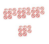 Operitacx 40 pcs Do Not Touch Safety Warning Stickers Self Adhesive Decals for Dangerous Equipment Industrial Security Labels Clear Warning Signs for Factories and Construction Sites