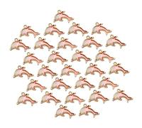 Operitacx 40 Pcs Dolphin Shaped Alloy Charms for DIY Jewelry Making Decorative Pendant Supplies for Bracelets and Necklaces Lightweight and Durable for Creative Designs for Jewelry Lovers