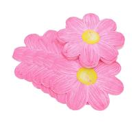 Operitacx 40 Sheets Daisy Floral Paper Napkins Charming Daisy Pattern, Flower Shape Design, Easy to Carry and Convenient for Birthday Party Decorations and Festive Mood Tableware