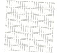 Operitacx 400 pcs Reusable Steel Tile Leveling System Pins Durable Replaceable Leveler Needles for Floor and Wall Tile Installation Corrosion Resistant