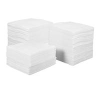 Operitacx 400pcs Fabric Makeup Remover Pads Makeup Removal Pads White Non-Woven Material Single Use Good Abrasion Resistance for Daily Facial Cleansing