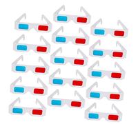 Operitacx 40pcs Anaglyph Glasses Paper Movie Glasses for Viewing for Movies Games and Publications Fun and Portable Entertainment
