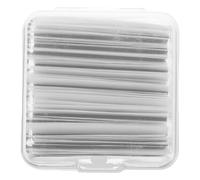 Operitacx 40pcs Black Self-adhesive Eyelash Strips with Strong-hold Lash Glue Tape for Natural False Lashes Reusable Eyelash Extension Supplies Suitable for Makeup and Kits