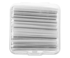 Operitacx 40pcs Black Self-adhesive Eyelash Strips with Strong-hold Lash Glue Tape for Natural False Lashes Reusable Eyelash Extension Supplies Suitable for Makeup and Kits