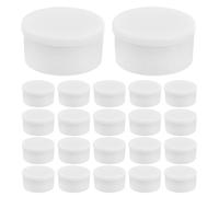 Operitacx 40pcs Nail Art Rotating Charm Bearings Nail Spinner Rotating Shaft 0.5x0.4 Inch High-speed DIY Creativity Booster White Plastic Full Wrap Design Jewelry Accessories