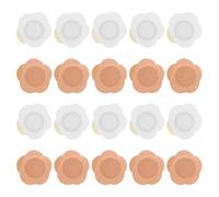 Operitacx 40pcs Oil Patch Belly Button Patch Self-Adhesive Leakproof Spunlace Castor Oil Wrap for Stomach Abdominal Care Home on The Go