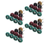Operitacx 40pcs Practical Grinding Wheel Polishing Head Set for Rotary Tool with Nylon Material, Efficient Polishing and Smooth Finish, Suitable for Metal and Non-metallic Random Color