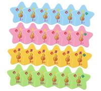 Operitacx 40pcs Reward Tokens Plastic Star Shaped Incentive Tokens for Classroom Motivation Behavior Management Positive Reinforcement Schools and Kindergartens