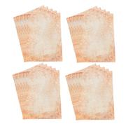 Operitacx 40pcs Vintage Letter Writing Paper Double-Sided Sheets Thick Retro Stationery for Scrapbook Projects Invitations Personal Letters Crafting