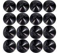 Operitacx 40pcs Windshield Sunshade Cups Strong Adhesion Pvc Material Easy to Install Black Holder Can Be Attached to Smooth Or Textured for Car Interior Accessories