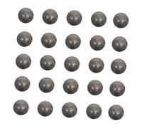 Operitacx 45pcs Natural Pyrite Stone Beads with Central Hole Round Loose Spacer Beads for Jewelry Making DIY Necklace Bracelet Craft Charms for Handmade Accessories