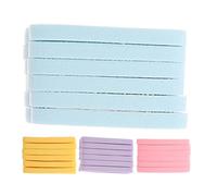 Operitacx 48pcs Face Scrubber Facial Sponge Portable Compressed and Strip Shapes PVA Material Compact and Spacesaving Design for Women Daily and On-the-go Use Removes Random Color