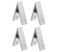 Operitacx 4pcs Aluminum Corner Brackets 45 and 135 Degree Angle Support Braces for 20 Series Extruded Rail, Adjustable Angles with Versatile Compatibility for DIY Projects