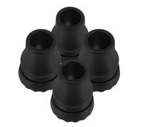 Operitacx 4pcs Cane Rubber Tips Replacement Inner Diameter for Walking Stick Accessories Rubber Leg Tips for Slip-Resistant Use Terrains