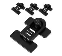 Operitacx 4pcs Child Safety Door Locks for Fridge and Oven, Multi-Functional Plastic Safety Latches Preventing Babies from Opening Cabinets, for Home, Daycare and Kindergarten Use