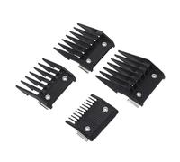 Operitacx 4pcs Clipper Comb Hairdressing Tool 3.94x1.57x0.79 Inch Easy to Attach Add Styles Client Grooming Accessories Random Color