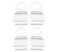 Operitacx 4pcs Cordless Blind Pull down Handles for Window Shades with Comfortable Grip and Quiet Operation, Pvc Material Suitable for Families