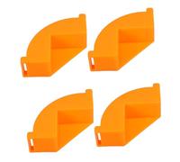 Operitacx 4Pcs Corner Clamps for Woodworking Precise Right Angle Clamping Tool for Picture Frames Cabinets Orange Positioning Squares for Carpenters