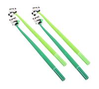 Operitacx 4Pcs Cute Panda Gel Pens for Students Smooth Writing School Accessories with Comfortable Grip Creative Silicone Design for Note Taking Exams and Office Use