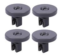 Operitacx 4pcs Dishwasher Mounting Parts Replacement Lower Rack Roller Wheels for