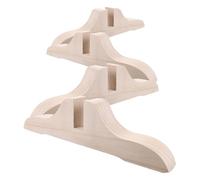 Operitacx 4pcs Divider Base Room Divider Stand Base 15.7x7.9x2.4in Wood Material Stability Prevents Tipping Creating Private Workspaces Home Use