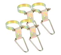 Operitacx 4pcs Fire Extinguisher Hook Sturdy Metal Wall Bracket for Powder Extinguishers Easy Installation Enhanced Stability for Home Office Safety