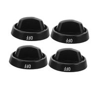 Operitacx 4pcs Gas Stove Knobs Replacement Durable Control Knobs for Precision Flame User Friendly Design Leakproof Safety Mechanism for Gas Range Cooktops