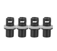 Operitacx 4pcs Kayak Air Pump Adapter for Boards and Watercraft, Plastic Inflation Connector with Reliable Leak Prevention and Rapid Inflation for Boating and Travel
