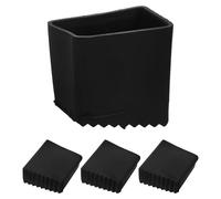 Operitacx 4pcs Ladder Non-Slip Feet Mat Step Rubber Pad Cover Cushion Extension Step Ladder Cushion Covers Security Bumper Protective Caps for Home Floor Protection
