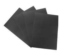 Operitacx 4pcs Magnetic Fridge Magnet Board Set with Erasable A5 Blackboard, Environmental Protection Rubber Magnet and Pp Material, for Kitchen Messages and Notes