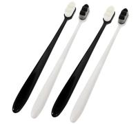 Operitacx 4pcs Manual Toothbrush Set with Extra Soft Wave Bristles for Adults, Pregnant Women, Deep Gums Cleaning Oral Care Toothbrush for Postpartum and Travel Use Assorted Style